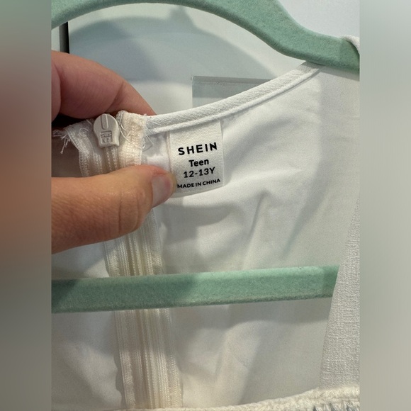 SHEIN White Crochet Dress - Picture 2 of 3